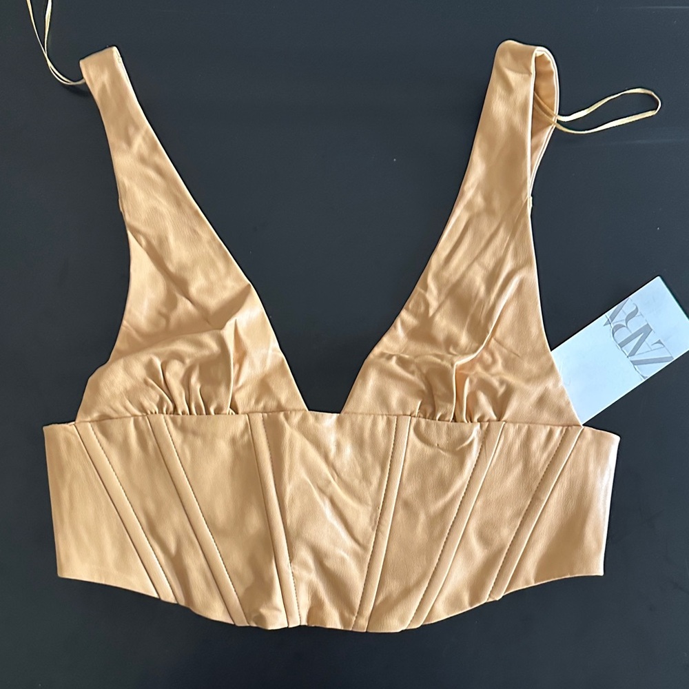 Zara Tan Women's Bra Top